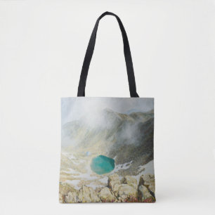 Musala-Gipfel, Ölmalerei, Bulgarien. Tasche