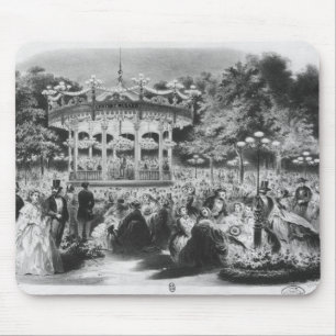 Musard Konzert beim Champs-Elysees, 1865 Mousepad