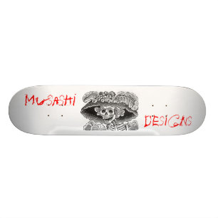 Musashi entwirft DM-Knochen Skateboard