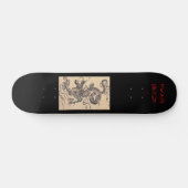 Musashi entwirft Drache Skateboard (Horizontal)