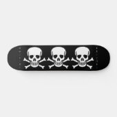 Musashi entwirft dreifachen Schädel Skateboard (Horizontal)