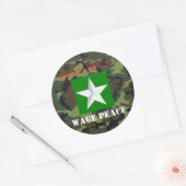 Musashi entwirft einen Wage Peace Sticker (Umschlag)