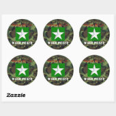 Musashi entwirft einen Wage Peace Sticker (Blatt)