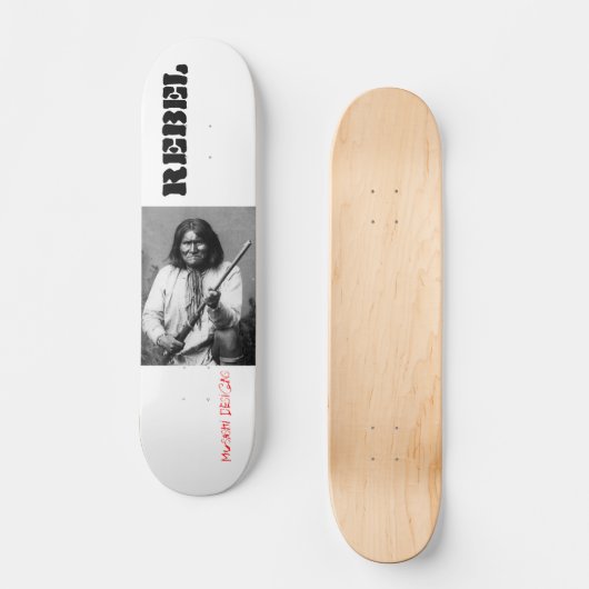 Musashi entwirft Geronimo Skateboard (Vorderseite)