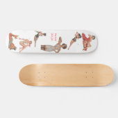 Musashi entwirft Pinup Skateboard (Horizontal)