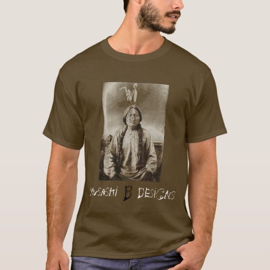 Musashi entwirft Sitting Bull T-Shirt (Vorderseite)