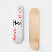 Musashi entwirft Stickpusher Skateboard (Vorderseite)