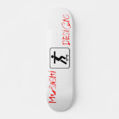 Musashi entwirft Stickpusher Skateboard (Vorne)