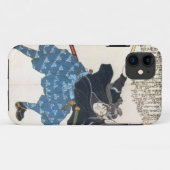Musashi Miyamoto 宮本武蔵 mit zwei Bokken Case-Mate iPhone Hülle (Rückseite (Horizontal))