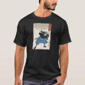Musashi Miyamoto 宮本武蔵 mit zwei Bokken T-Shirt (Vorderseite)