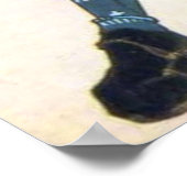 MUSASHI Miyamoto mit zwei Bokken Japanisch Samura Poster (Ecke)