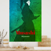 Musashi, Samurai Code Poster (Küche)