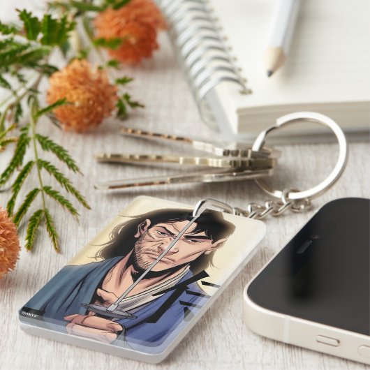 Musashi – Trage den Geist in dir Schlüsselanhänger (Vorderseite rechts)