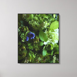 Muscari & Clematis Botanical Canvas Art Leinwanddruck