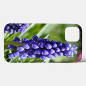 Muscari (Grape Hyacinth) iPad Case (Rückseite (Horizontal))