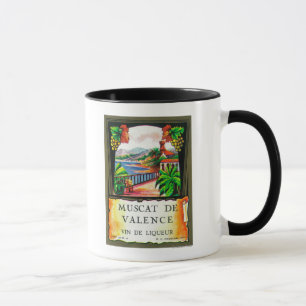 Muscat De Valence Wine LabelEurope Tasse