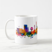 Muscat Oman Skyline Kaffeetasse (Links)