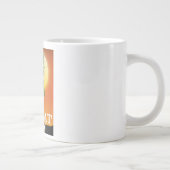 Muscat Oman Urlaubsposter Jumbo-Tasse (Rechts)