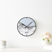 Muscat Uhr Stadt Linienkunst (Zuhause)