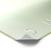 Muschel #1 poster (Ecke)