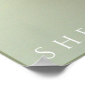 Muschel #2 poster (Ecke)