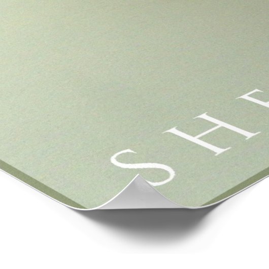 Muschel #2 poster (Ecke)