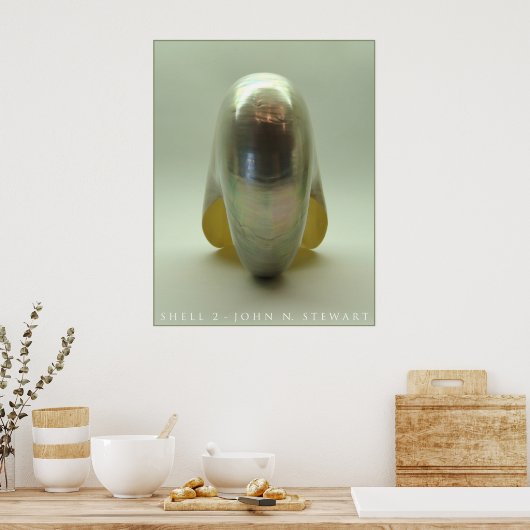 Muschel #2 poster (Küche)