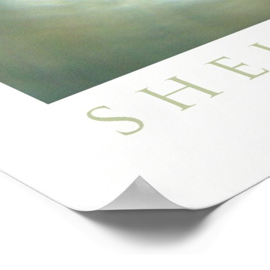 Muschel #4 poster (Ecke)