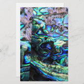 Muschel Abalone paua Briefpapier (Vorne/Hinten)