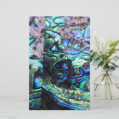 Muschel Abalone paua Briefpapier (Stehend Vorderseite)