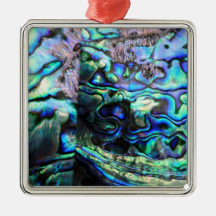 Muschel Abalone paua Ornament Aus Metall