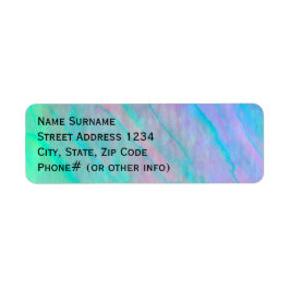 Muschel Abalone Wasserfarbe Perlmuschel