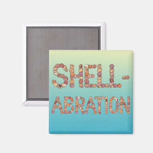 Muschel-Abration-Magnet Magnet (Vorderseite/Rückseite)