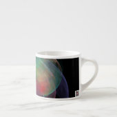 Muschel abstrakt Art Space Espressotasse (Rechts)
