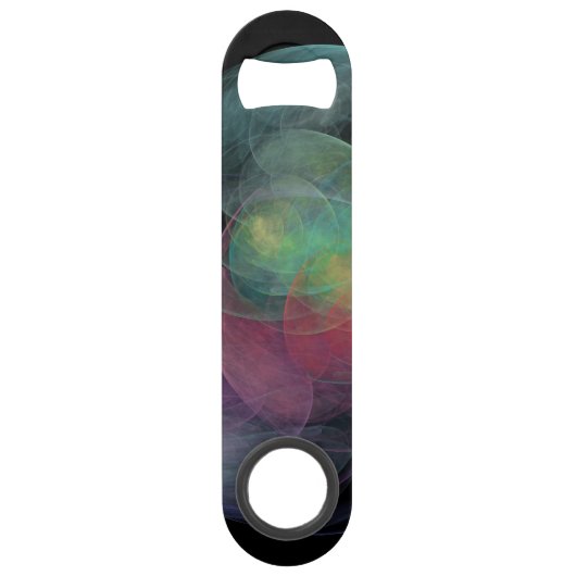 Muschel abstrakt Art Space Speed Flaschenöffner (Vorderseite)