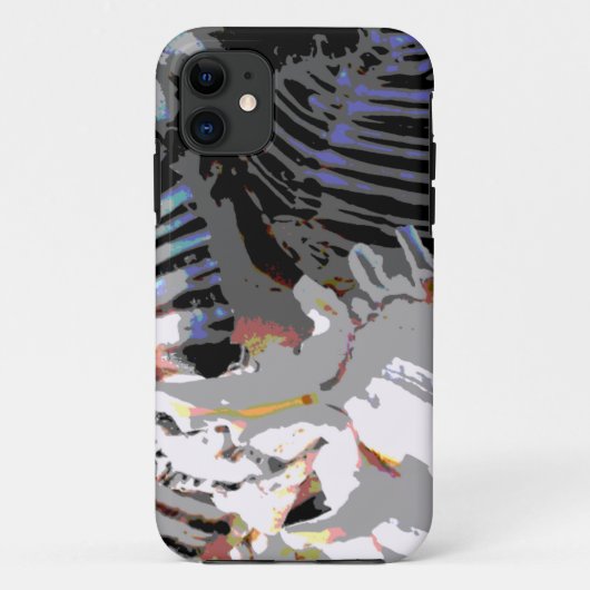 Muschel Abstrakt Case-Mate iPhone Hülle (Rückseite)
