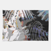 Muschel Abstrakt Küchentuch (Horizontal)