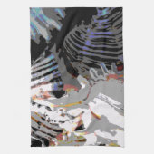 Muschel Abstrakt Küchentuch (Vertikal)