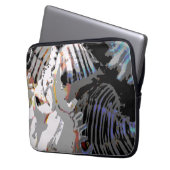 Muschel Abstrakt Laptopschutzhülle (Vorderseite Links)