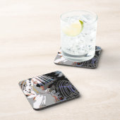 Muschel Abstrakt Untersetzer (Rechte Seite)