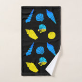 Muschel am Strand Badhandtuch Set (Handtuch)