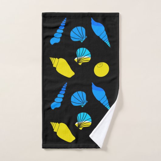 Muschel am Strand Badhandtuch Set (Handtuch)