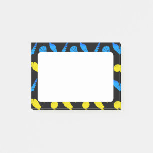 Muschel am Strand Post-it Klebezettel