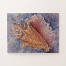 Muschel am Strand Puzzle