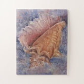 Muschel am Strand Puzzle (Vertikal)