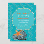 Muschel Ankündigung Datum freihalten (Vorne/Hinten)