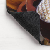 Muschel auf einem Algenbett Mousepad (Ecke)