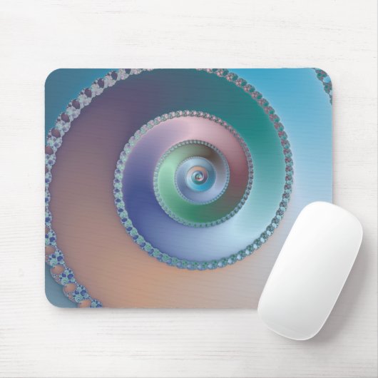 Muschel auf See - Fraktal Mousepad (Mit Mouse)