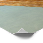 Muschel auf See Nah Poster (Ecke)