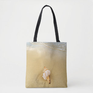 Muschel auf Strand   Jamaika Tasche